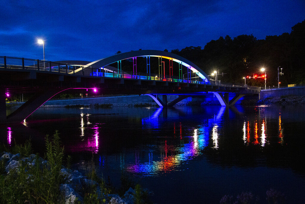 APTOPIX Bridge Pride Illumination